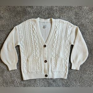 Joie cream knit cardigan